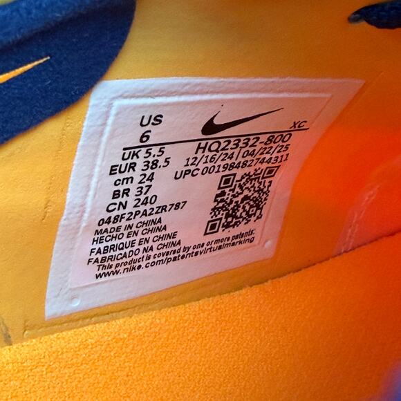Nike Phantom 6 Low Elite FG Men’s 6 / Women\'s 7.5 ‘Erling Haaland’ HQ2332-800 main image 4